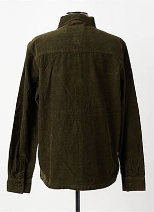 Veste casual fermeture boutonnée sur le devant vert DAYTONA homme
