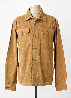 Veste casual fermeture boutonnée sur le devant beige DAYTONA homme