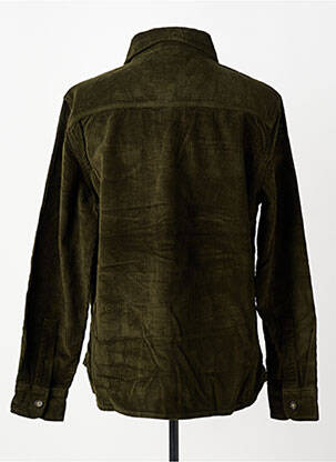 Chemise manches longues poches vert IRON AND RESIN homme