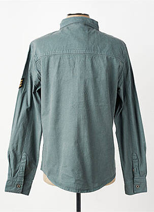 Veste casual fermeture boutonnée sur le devant vert DAYTONA homme