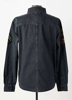 Veste casual fermeture boutonnée sur le devant gris DAYTONA homme