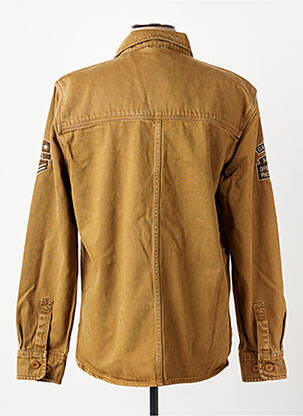 Veste casual fermeture boutonnée sur le devant marron DAYTONA homme