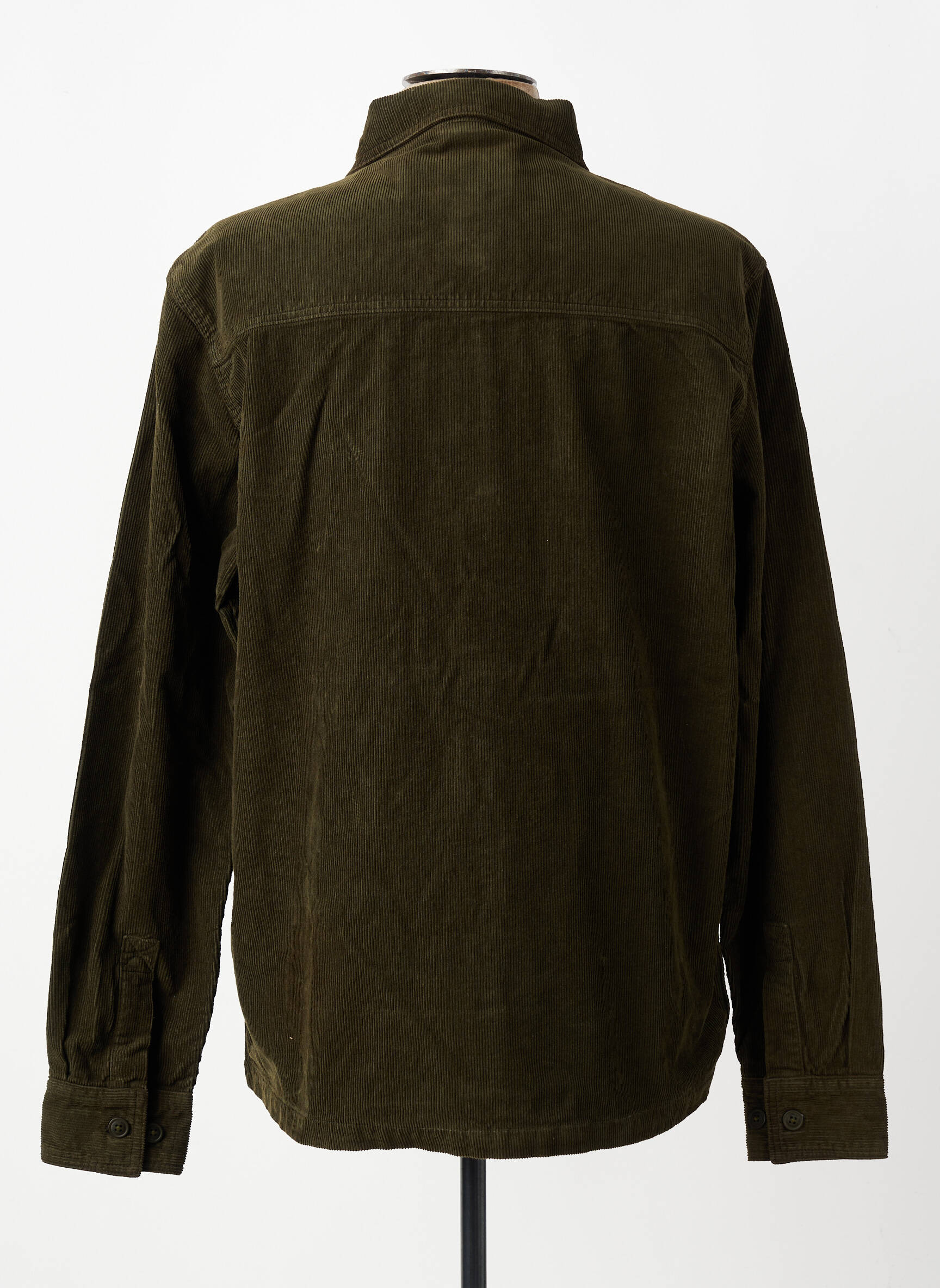 Veste casual fermeture boutonnée sur le devant vert DAYTONA homme