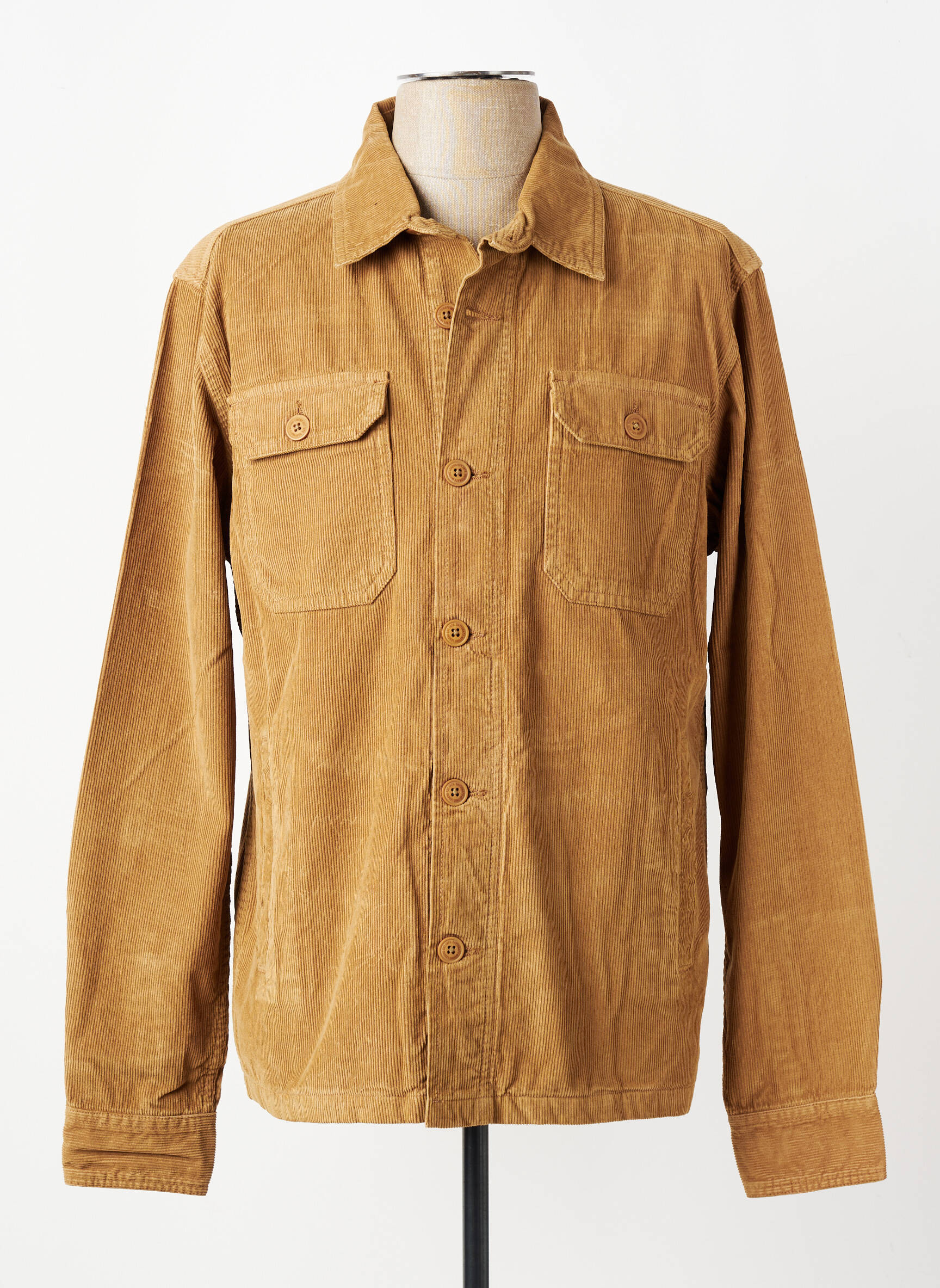 Veste casual fermeture boutonnée sur le devant beige DAYTONA homme