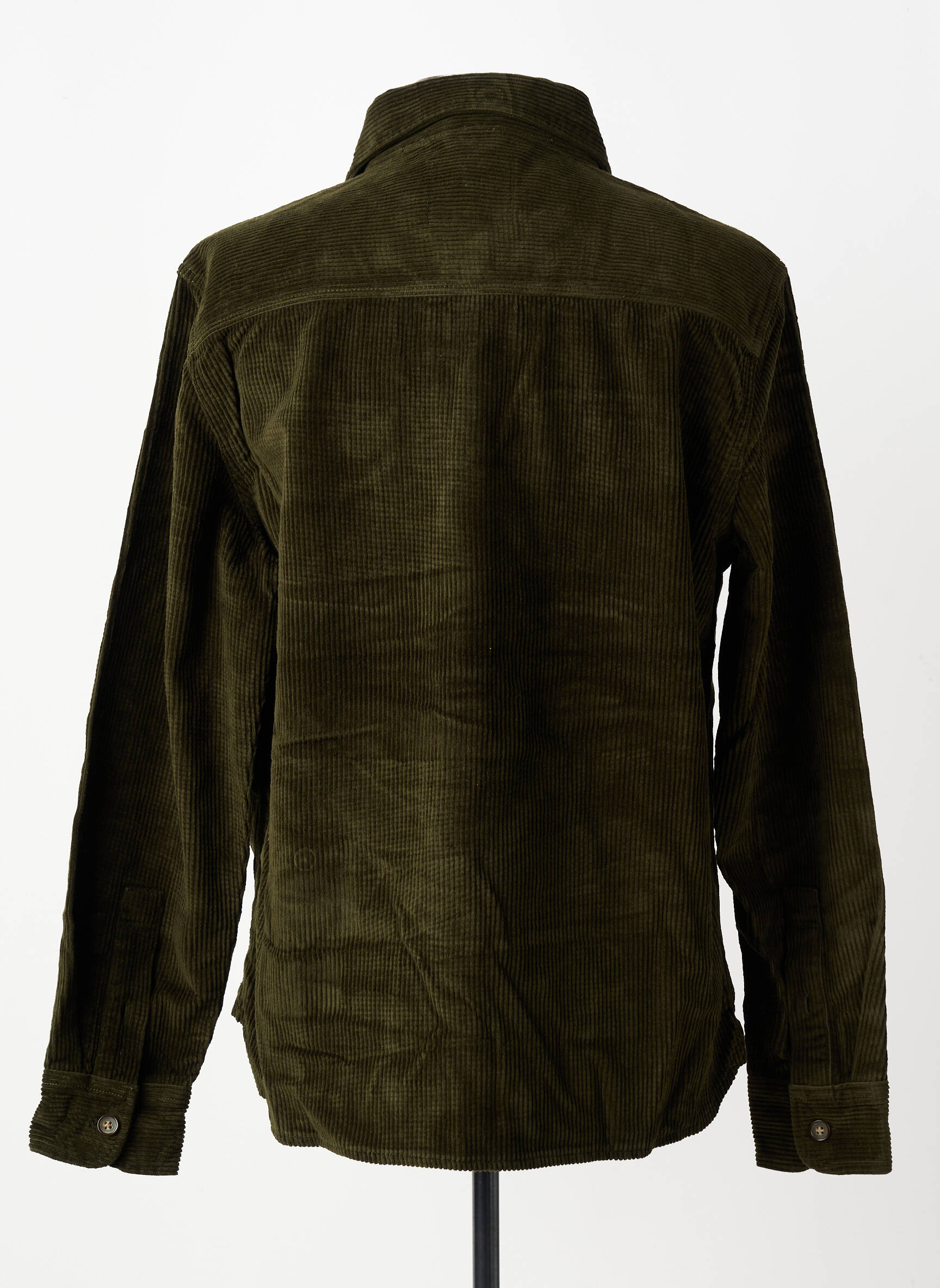 Chemise manches longues poches vert IRON AND RESIN homme