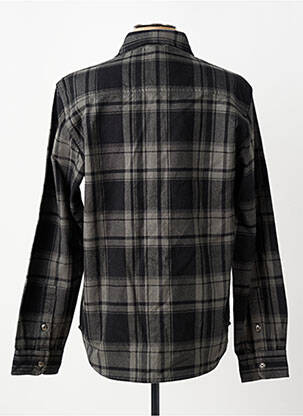 Chemise manches longues poches gris IRON AND RESIN homme
