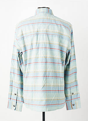 Chemise manches longues imprimé fantaisie bleu IRON AND RESIN homme