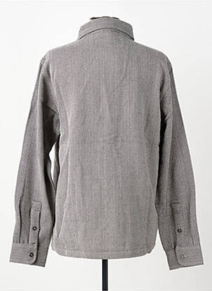 Chemise manches longues imprimé fantaisie gris IRON AND RESIN homme