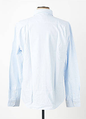 Chemise manches longues imprimé fantaisie bleu DAYTONA homme