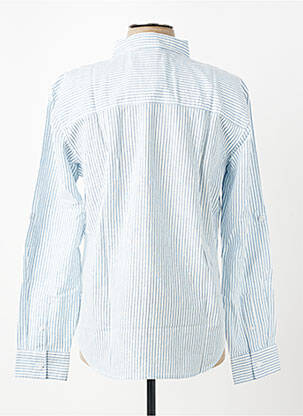 Chemise manches longues imprimé fantaisie bleu DAYTONA homme