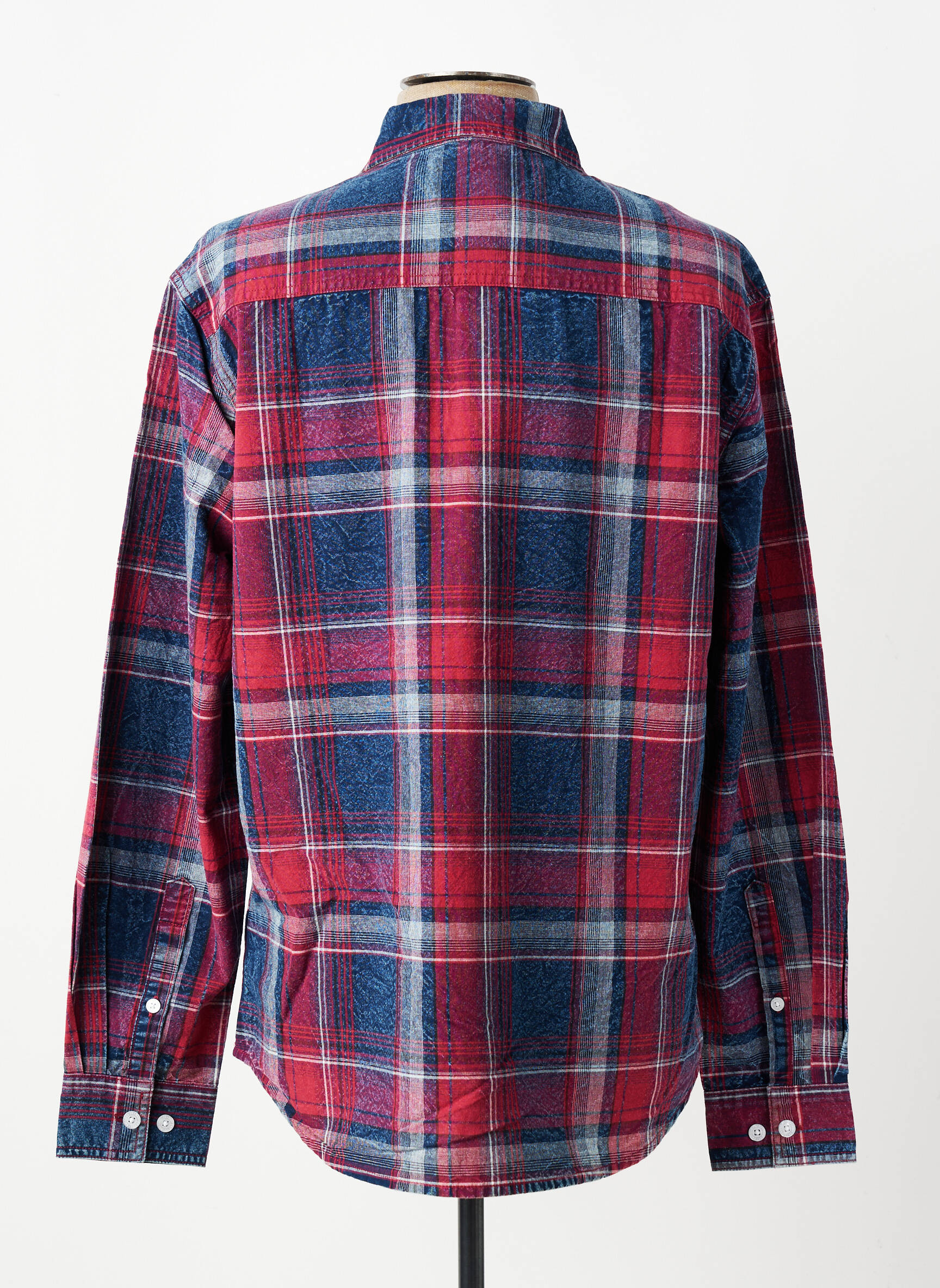 Chemise manches longues imprimé fantaisie bleu DAYTONA homme