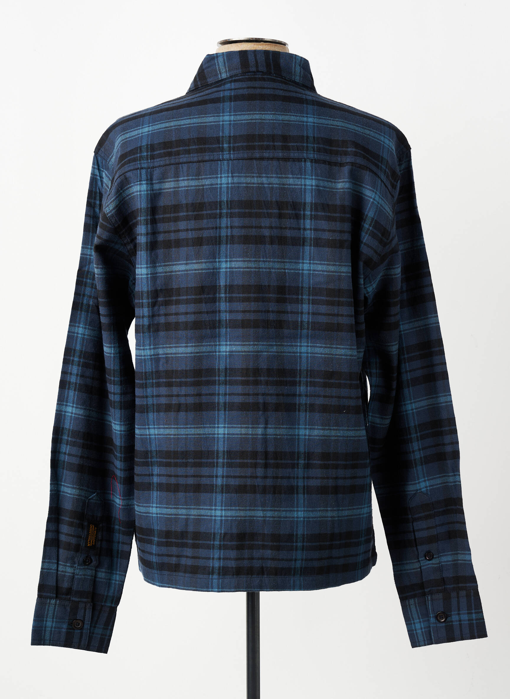 Chemise manches longues imprimé fantaisie bleu DAYTONA homme