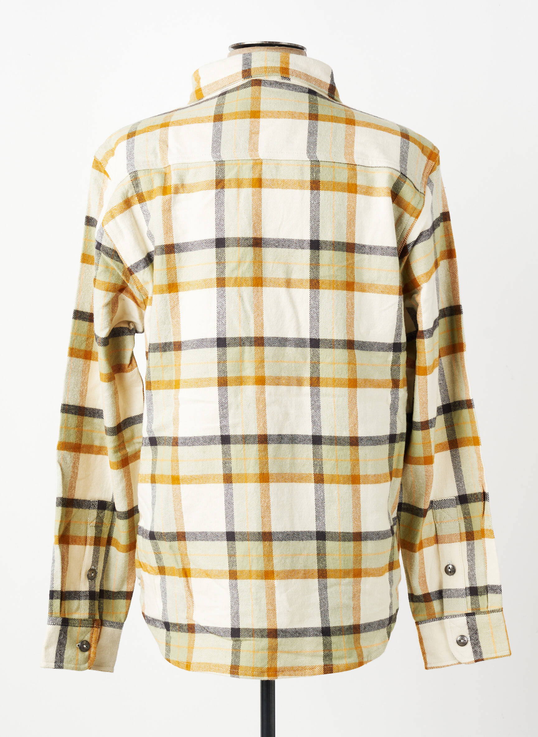 Chemise manches longues poches beige IRON AND RESIN homme