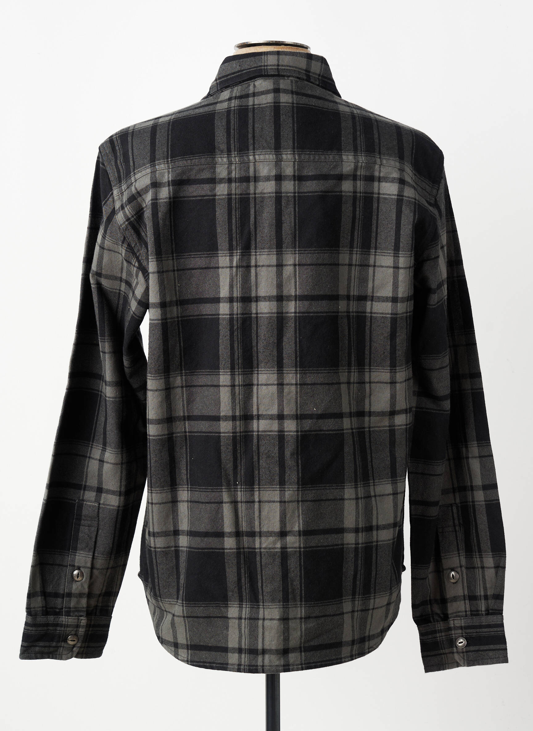 Chemise manches longues poches gris IRON AND RESIN homme