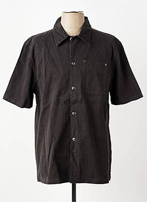 Chemise manches courtes poches gris IRON AND RESIN homme
