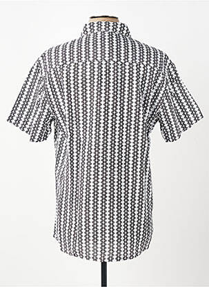 Chemise manches courtes poches noir DAYTONA homme