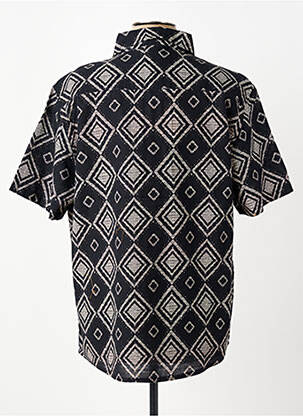 Chemise manches courtes poches noir IRON AND RESIN homme