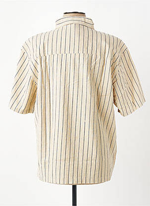 Chemise manches courtes poches beige IRON AND RESIN homme