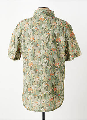Chemise manches courtes poches vert IRON AND RESIN homme