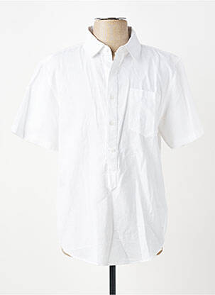Chemise manches courtes poches blanc IRON AND RESIN homme