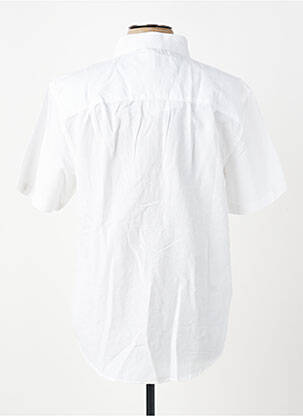Chemise manches courtes poches blanc IRON AND RESIN homme