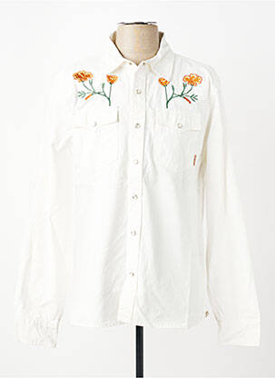 Chemise manches longues poches beige IRON AND RESIN homme