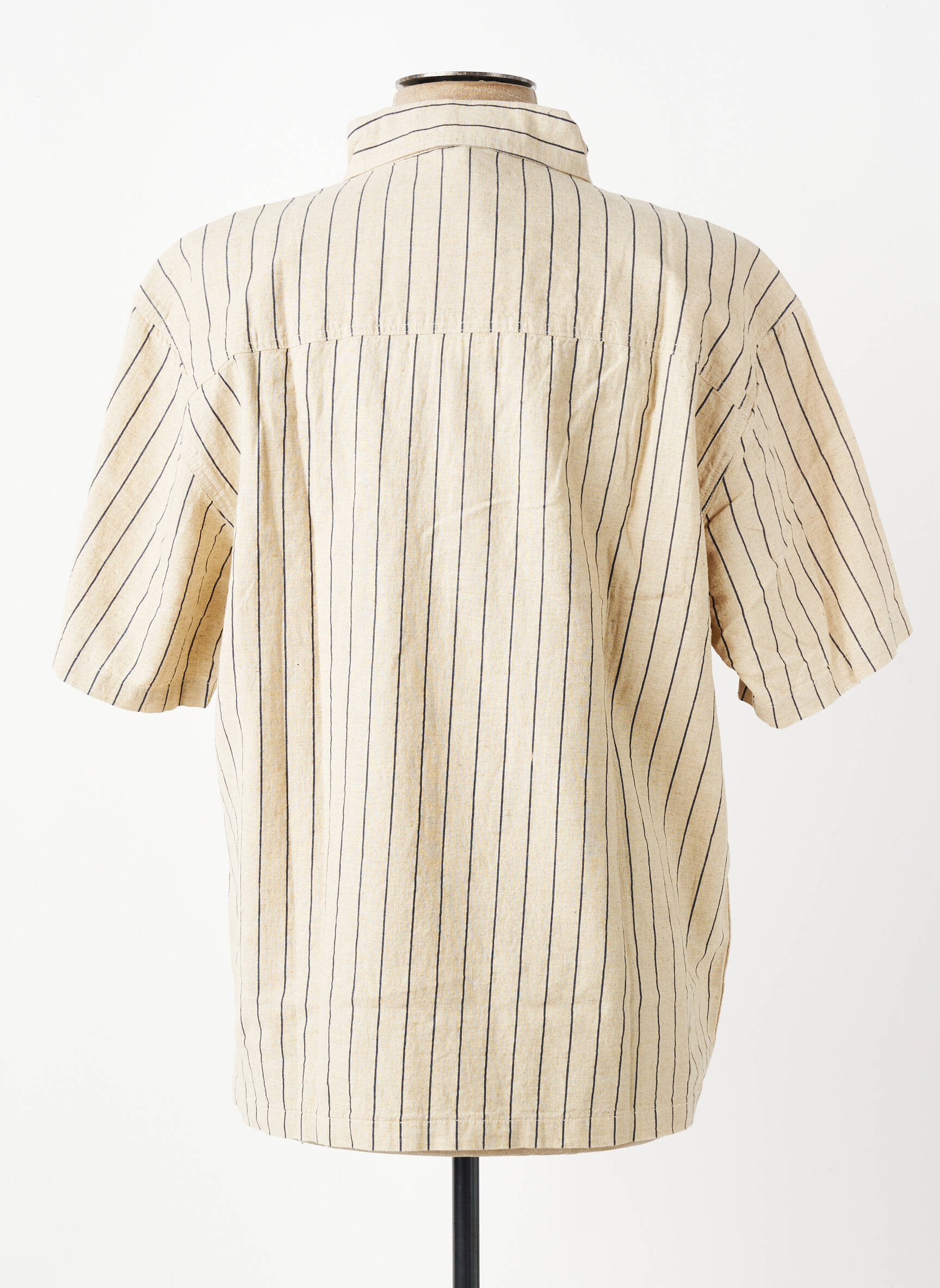 Chemise manches courtes poches beige IRON AND RESIN homme