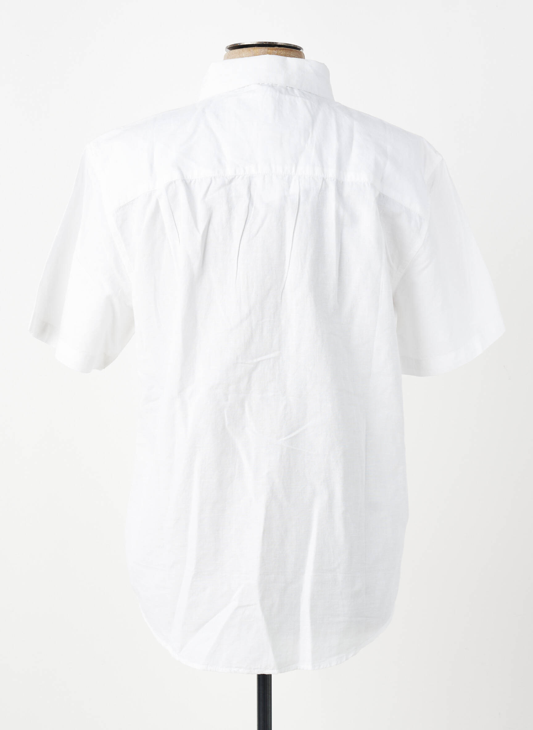 Chemise manches courtes poches blanc IRON AND RESIN homme