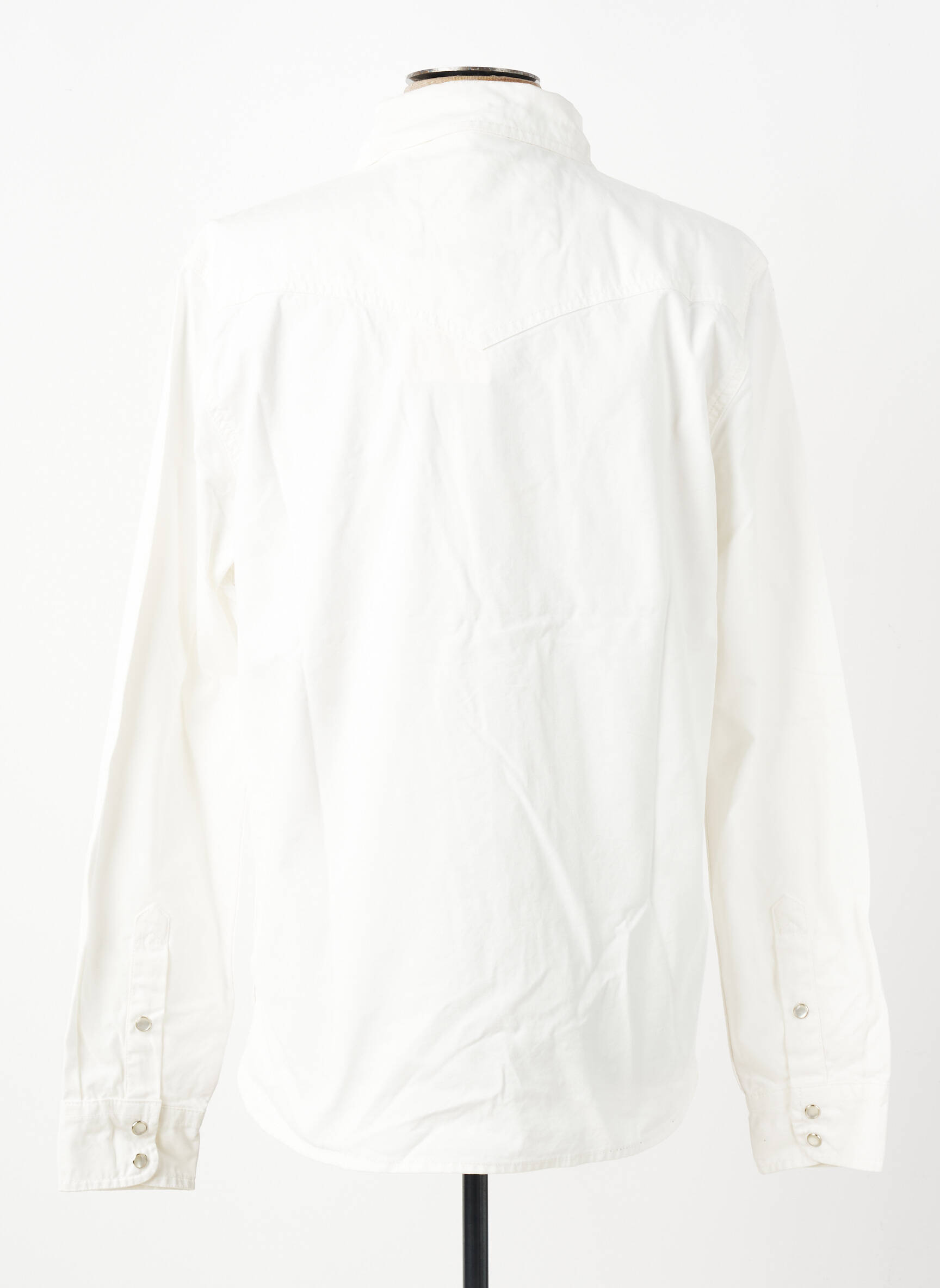 Chemise manches longues poches beige IRON AND RESIN homme