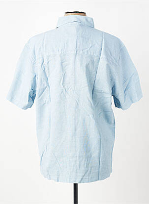 Chemise manches courtes coupe droite bleu DAYTONA homme