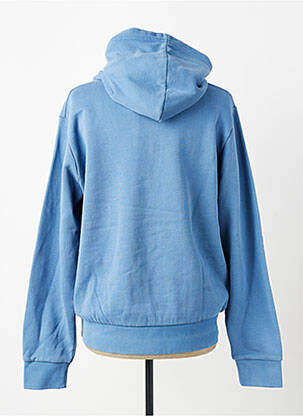 Sweat-shirt à capuche maille opaque manches longues bleu IRON AND RESIN homme