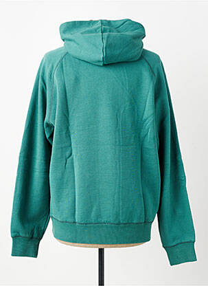 Sweat-shirt à capuche poches manches longues vert IRON AND RESIN homme