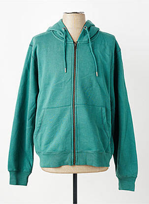 Veste casual resserrée sur le bas vert IRON AND RESIN homme