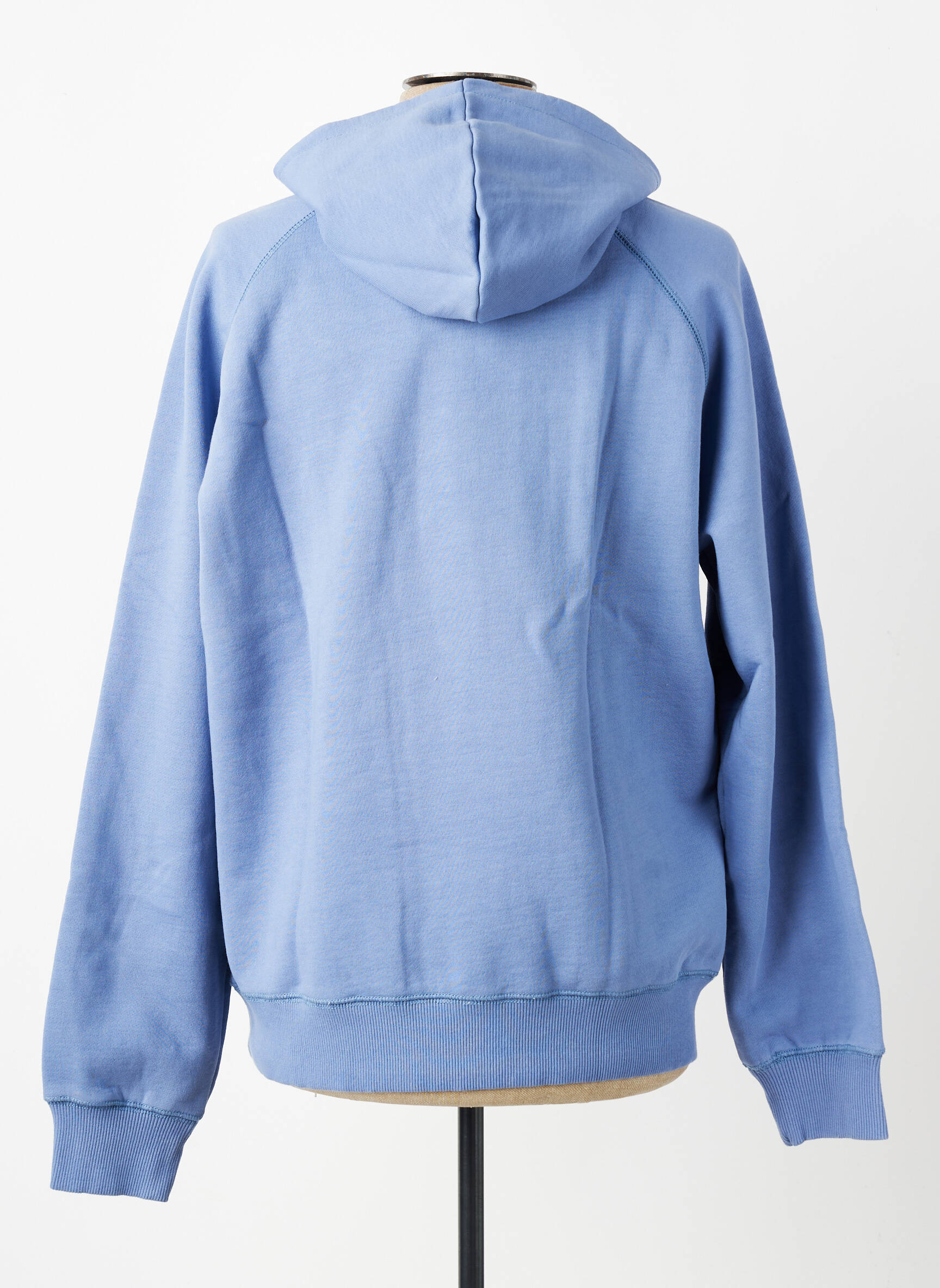 Sweat-shirt à capuche poches manches longues bleu IRON AND RESIN homme