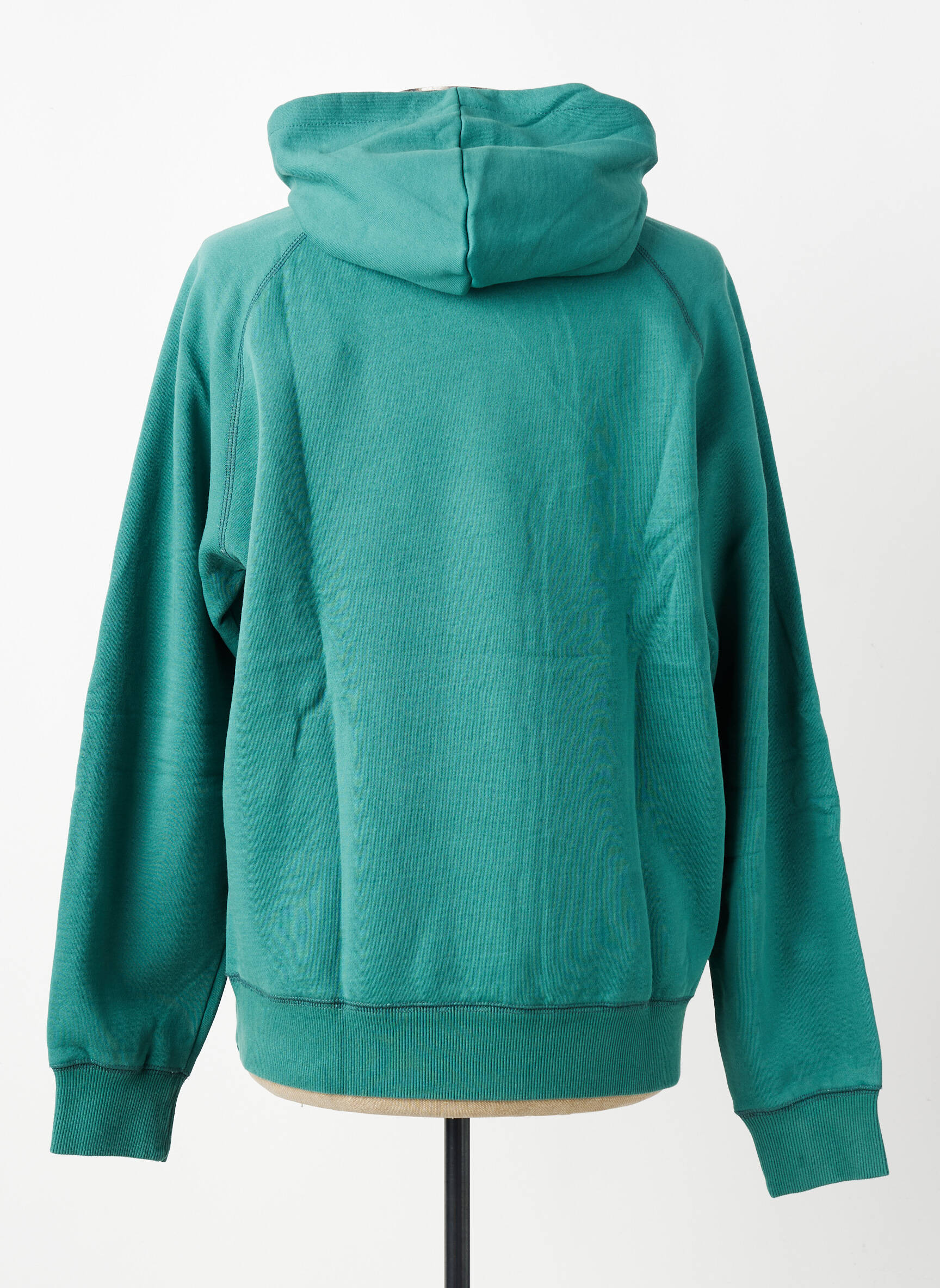 Sweat-shirt à capuche poches manches longues vert IRON AND RESIN homme