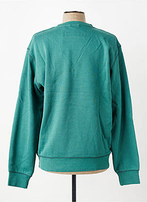 Sweat-shirt manches longues manches longues vert fonce IRON AND RESIN homme