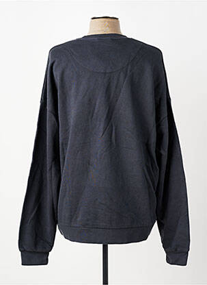 Sweat-shirt stretch manches longues bleu IRON AND RESIN homme