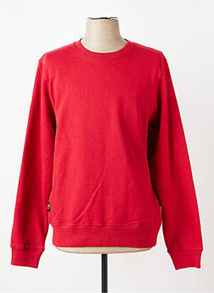 Sweat-shirt manches longues manches longues rouge DAYTONA homme