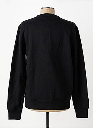 Sweat-shirt stretch manches longues noir DAYTONA homme