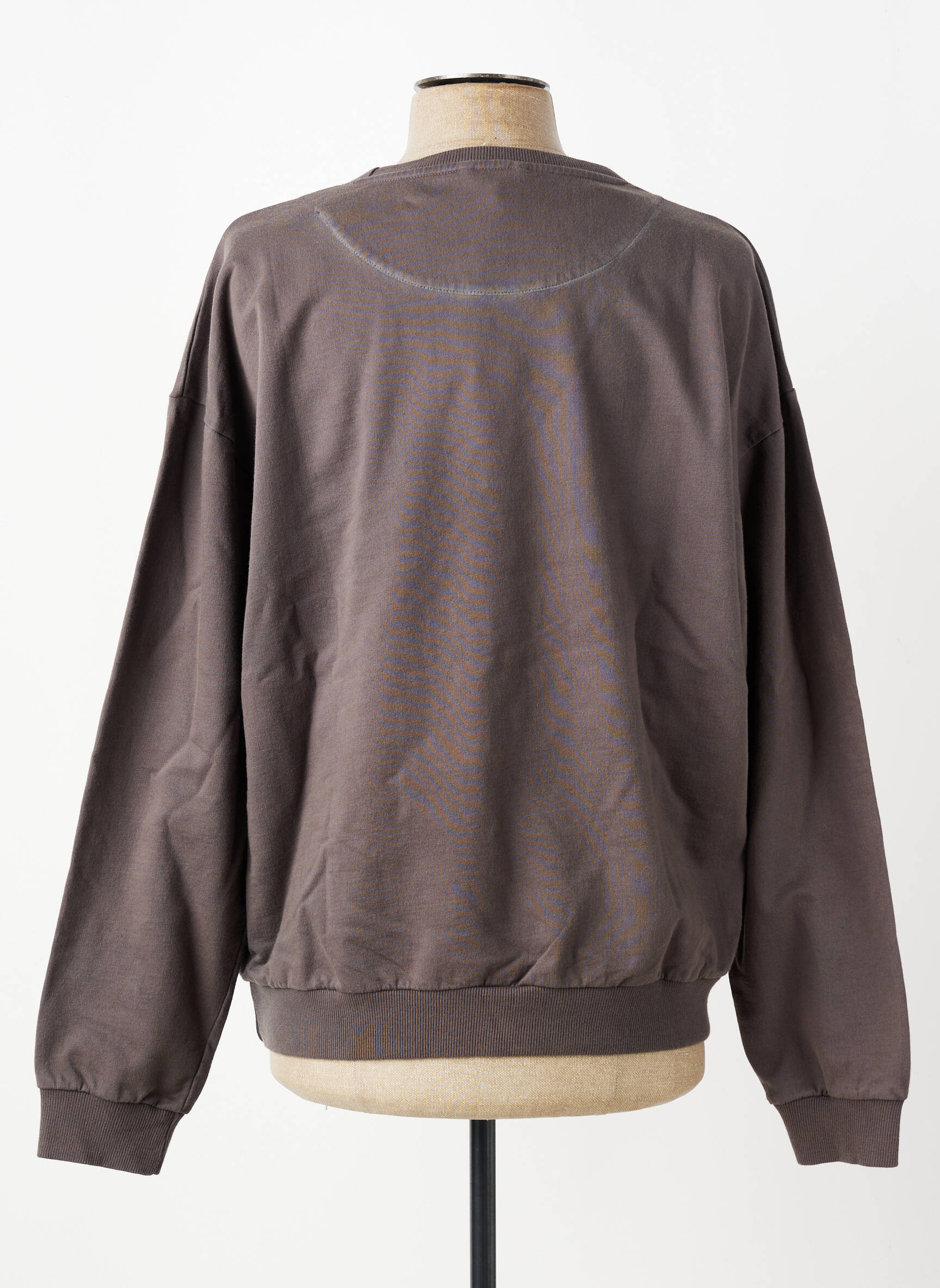 Sweat-shirt stretch manches longues gris IRON AND RESIN homme