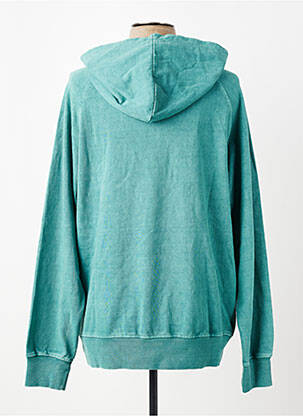 Sweat-shirt broderie manches longues vert IRON AND RESIN homme