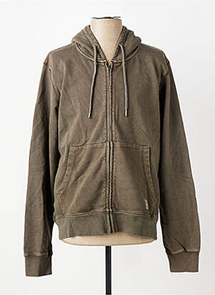 Veste casual coupe droite marron IRON AND RESIN homme