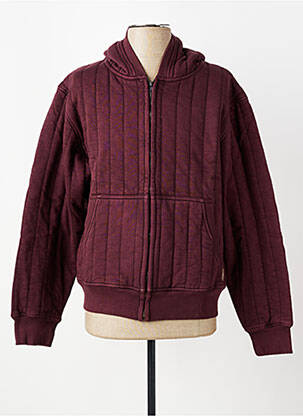 Veste casual resserrée sur le bas violet IRON AND RESIN homme