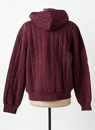 Veste casual resserrée sur le bas violet IRON AND RESIN homme
