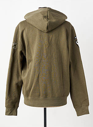 Veste casual resserrée sur le bas vert DAYTONA homme