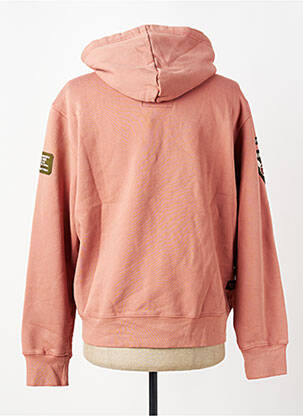 Veste casual coupe droite orange DAYTONA homme