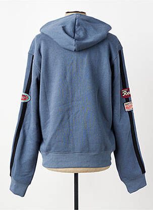 Veste casual coupe droite bleu DAYTONA homme