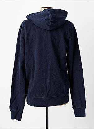 Veste casual coupe droite bleu DAYTONA homme