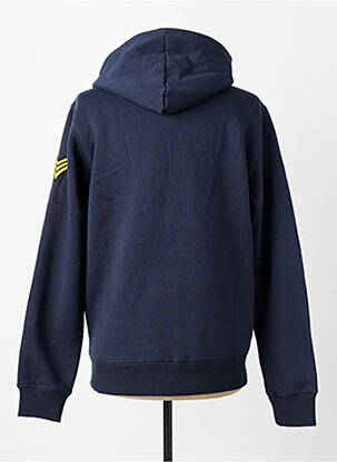 Veste casual coupe droite bleu DAYTONA homme