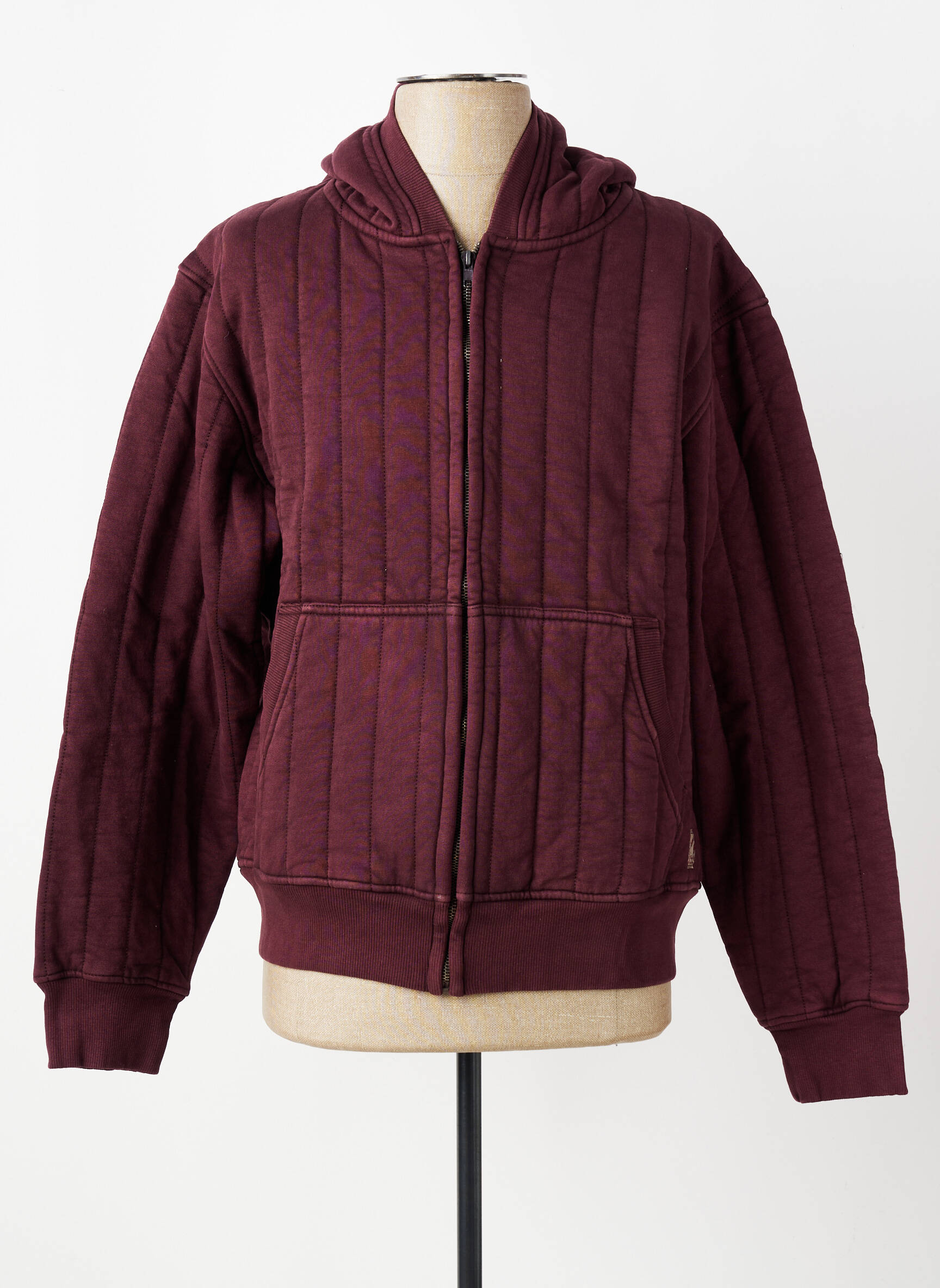 Veste casual resserrée sur le bas violet IRON AND RESIN homme